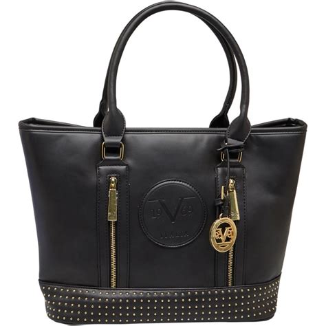 versace 1969 black handbag woven|handbags Versace 1969 abbigliamento.